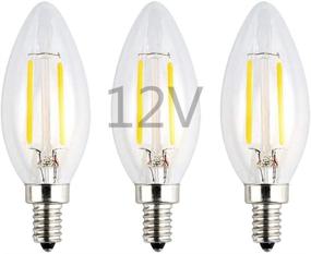 img 4 attached to OPALRAY 12-24V LED Candelabra Bulb, Equivalent to Incandescent