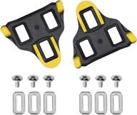 🚴 boerte spd-sl bike cleats, sm-sh11 compatible (6 degree float) - bike replacement cleats for road cycling & indoor spinning - fully compatible with spd-sl pedals - ideal for professional cyclists logo