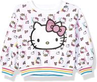 👕 optimized search: fashion sweatshirt for hello kitty girls on 45th anniversary logo