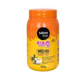 img 4 attached to Linha Tratamento (#ToDeCacho) Salon Line - Maionese Capilar for Powerful Nourishment 500 Gr - (Salon Line Treatment (#IHaveCurls) Collection - Power Nourishment Hair Mayonnaise 17.63 Oz)