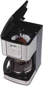 img 3 attached to Enhance Your Morning Routine with the Mr. Coffee 12-Cup Stainless Steel Programmable Coffee Maker