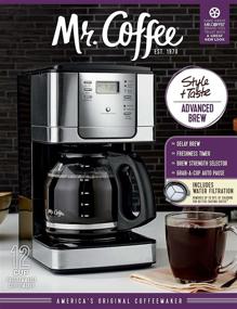 img 2 attached to Enhance Your Morning Routine with the Mr. Coffee 12-Cup Stainless Steel Programmable Coffee Maker