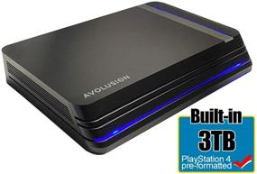 img 3 attached to Avolusion HDDGear Pro X 3TB USB 3.0 External Gaming Hard Drive - Pre-formatted for PS4 Pro, Slim, and Original Consoles