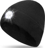 🎄 light up your holidays with pastaco led beanie: perfect stocking stuffer for men and women logo