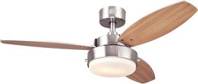 img 4 attached to 🔆 Westinghouse Lighting Alloy 7221600 Ceiling Fan, 42 Inch