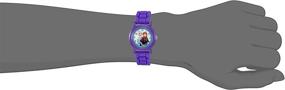 img 3 attached to DISNEY Frozen Quartz Plastic Silicone Girls' Watches