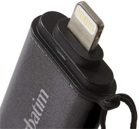 img 1 attached to 💾 Verbatim 64 ГБ накопитель "Store 'n' Go Dual USB 3.0" - Флеш-накопитель для устройств Apple Lightning - Графит - Высокоскоростной передача данных