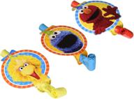 🎉 amscan 331672 sesame street collection blowouts 8-piece party accessory, multicolor, 5-inch logo