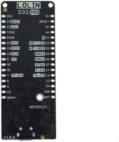 img 3 attached to 📡 Оригинальная плата WiFi & Bluetooth LOLIN D32 Pro V2.0.0 с ESP32, 16 МБ флэш-памяти, 8 МБ PSRAM и MicroPython