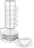 ☕ lifecapido espresso porcelain stackable demitasse: elegant drinkware for your daily shot of espresso logo