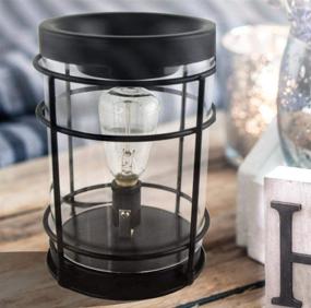 img 3 attached to 🕯️ Рустик-металлический подсвечник с таймером от The Candleberry Company: идеальный выбор для вощинок, ароматических восковых таблеток и стильной декорации дома или офиса.