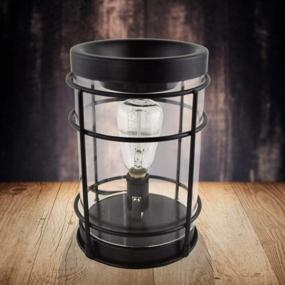 img 1 attached to 🕯️ Рустик-металлический подсвечник с таймером от The Candleberry Company: идеальный выбор для вощинок, ароматических восковых таблеток и стильной декорации дома или офиса.