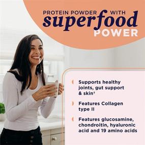 img 3 attached to Unflavored Real Bone Broth Protein Powder | Ancient Nutrition | 20g Protein Per Serving | 20 Servings | Gluten Free Hydrolyzed Collagen Peptides Supplement