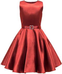 img 4 attached to 🦋 Timeless Charm: BlackButterfly Vintage Clarity Children's Burgundy Girls' Clothing