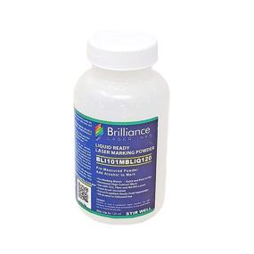 img 4 attached to 🖤 Liquid Ready Laser Marking Powder - 'Brilliance Laser Inks' - BLI101MBLIQ120: Black Ink for CO2/Fiber/YAG Metal Marking (120 ml, Black)