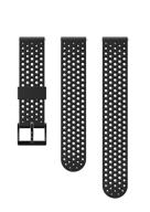 🏋️ suunto 20mm silicone athletic strap: black, size s/m for comfortable and stylish fitness logo