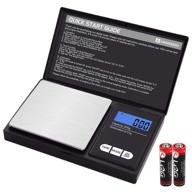 uniweigh 200g digital pocket scale with lcd display - high precision smart weighing tool for grams, ounces, jewelry, and weed - portable mini scale with tare function logo