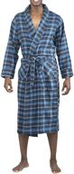 norty brushed flannel bathrobe 40852 large logo