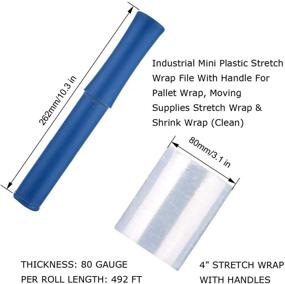 img 3 attached to Stretch Plastic Self Adhering Shrink Wrap Supplies