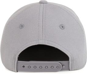 img 2 attached to 🧢 Trendy Shop: Infant to Toddler Kid's Plain Structured Flatbill Snapback Cap - Boosted SEO