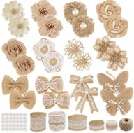 handmade bowknot embellishment for guifier flowers logo