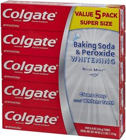 img 2 attached to Colgate Baking Peroxide Whitening Toothpaste