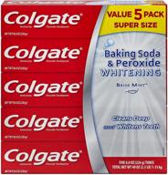 colgate baking peroxide whitening toothpaste logo