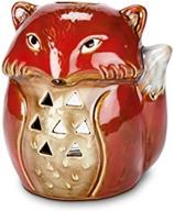 abbott collection stoneware fox lantern logo