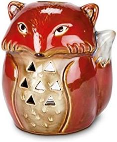 img 1 attached to Abbott Collection Stoneware Fox Lantern