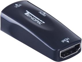 img 4 attached to 🔌 Tendak HDMI к VGA конвертер: активный адаптер HD 1080P с аудио 3.5 мм для проектора, HDTV, монитора, ноутбука, ПК, Xbox, STB, Blu-ray DVD.