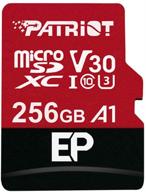 📱 patriot 256gb a1 / v30 micro sd card: ideal for android phones & tablets, 4k video recording logo