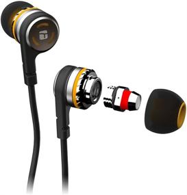 img 2 attached to 🎧 Высокопроизводительные наушники Torque Audio T103z V2 в ухе, черные и оранжевые