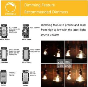 img 1 attached to UL Listed Non-Dimmable Vertical Filament Candelabra