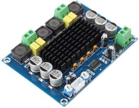 img 2 attached to Clyxgs TPA3116D2 Dual Channel Class D Digital Power Audio Amplifier Board: High Power Stereo AMP Module for DIY Home Theater, Car, Computer & Speaker Systems (DC12-26V)