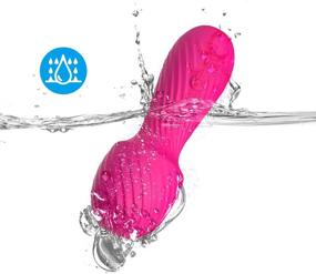 img 3 attached to Upgraded Mini Cordless Wand Massager - 9 Powerful Vibration Modes, Waterproof & Rechargeable Handheld Personal Massager for Body Massage, Muscle Tension Relief - Best Gift