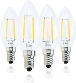 img 4 attached to 💡 Lamsky European Edison Filament Bulb - Non-Dimmable