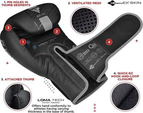 img 3 attached to RDX Leather Punching Kickboxing Coaching