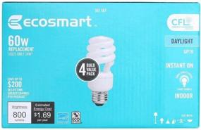 img 1 attached to 💡 Ecosmart Daylight Spiral LED Light Bulb