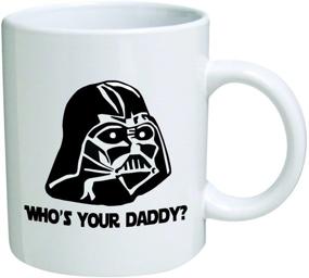 img 1 attached to Star Wars 'Who's Your Daddy'? Father's 👨 Day Coffee Mug: Collectible Novelty with Inspirational Quotes