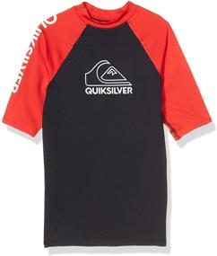 img 3 attached to QUIKSILVER Short Sleeve Youth Rashguard: Boys' Swimwear Essential