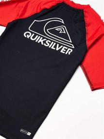 img 2 attached to QUIKSILVER Short Sleeve Youth Rashguard: Boys' Swimwear Essential