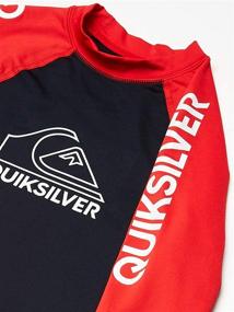img 1 attached to QUIKSILVER Short Sleeve Youth Rashguard: Boys' Swimwear Essential