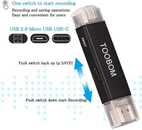 img 2 attached to TOOBOM Compatible Dictaphone Recording Rechargeable