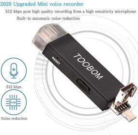 img 3 attached to TOOBOM Compatible Dictaphone Recording Rechargeable