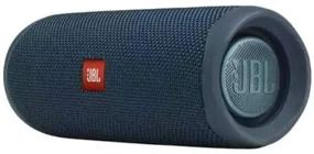 img 2 attached to 🔊 JBL Flip 5 Беспроводной акустическая система Splashproof, синий: идеальный портативный аудио-компаньон