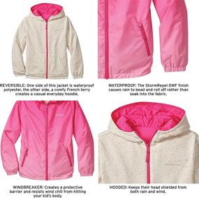 img 1 attached to Eddie Bauer Kids Reversible Jacket Boys' Clothing ~ Jackets & Coats