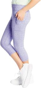 img 3 attached to C9 Champion Premium Leggings: Stylish 👚 Girls' Clothing for Ultimate Comfort and Style