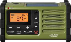 img 4 attached to Sangean SG-112 AM/FM Multi-Powered Weather Emergency Radio: Stay Connected in Any Emergency
