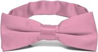 🎀 stylish boys' accessories: tiemart boys blush pink bow ties at bow ties logo