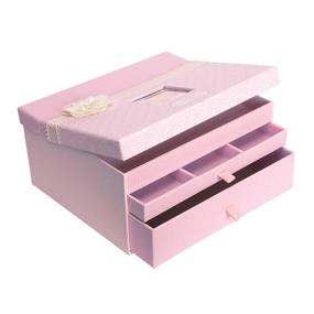 img 2 attached to 👶 C.R. Gibson Large Pink Baby Girl Keepsake Box - Dimensions: 12.5'' W x 10.25'' H